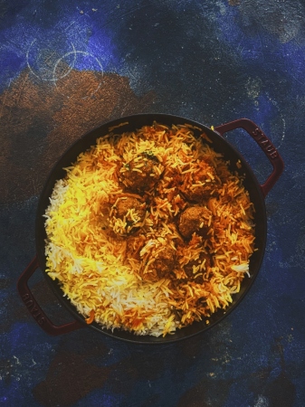 BIRYANI S KOFTAMI Z JEHN̊HO MASA