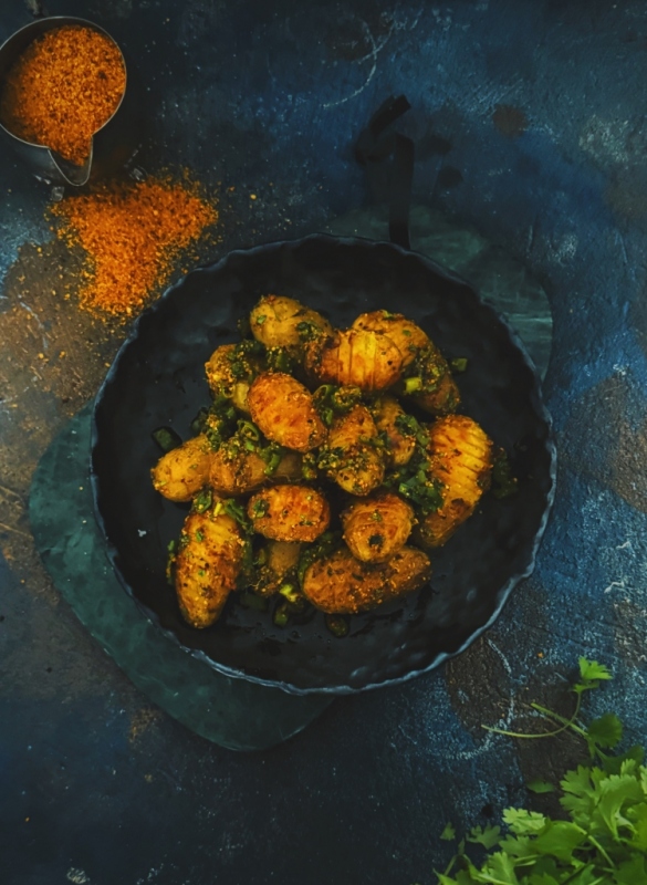 GUNPOWDER POTATOES/ALOO PODI 