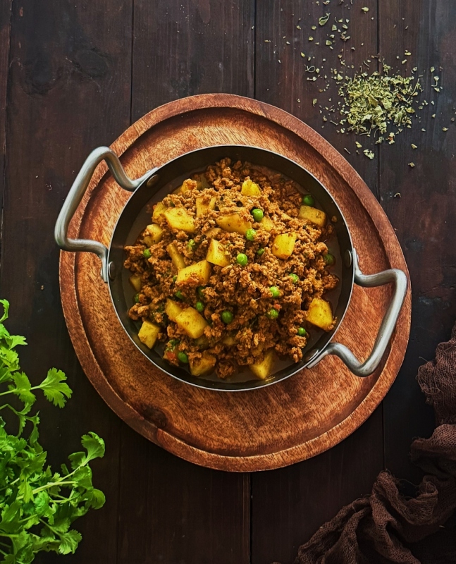 ALOO LAMB KEEMA