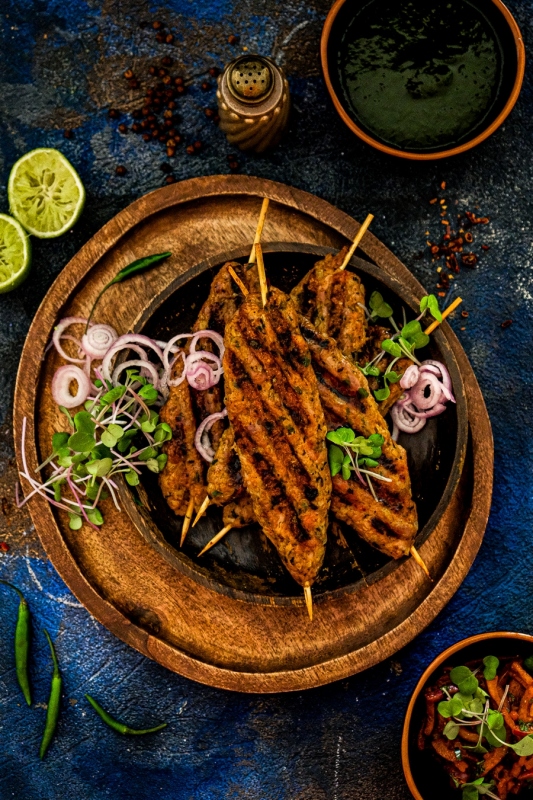 CHICKEN SEEKH KEBAB